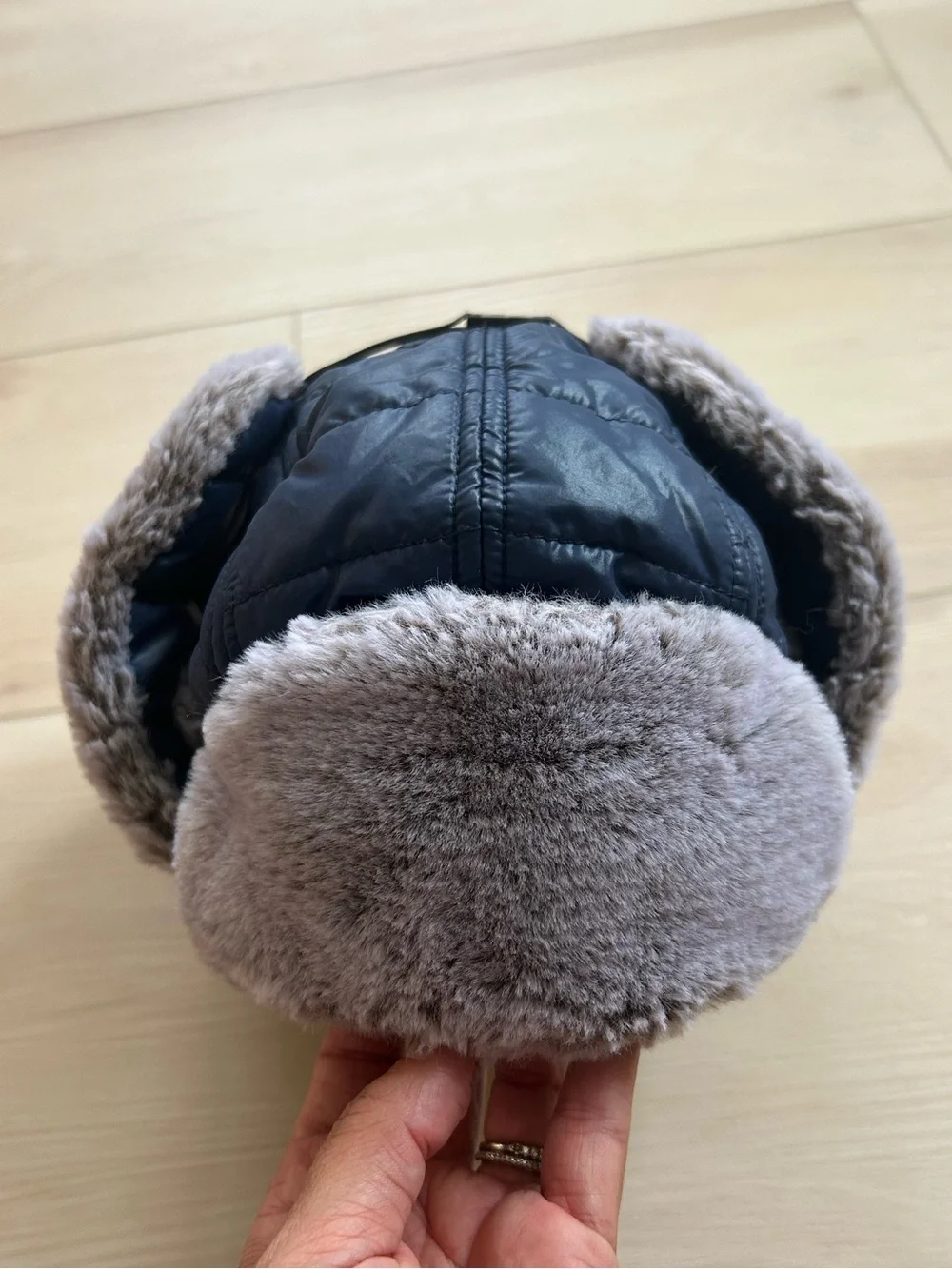 Cat and Jack kids  faux fur trapper hat
